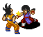 This one always makes me laugh (Goku and Chichi from Dragon Ball Z)